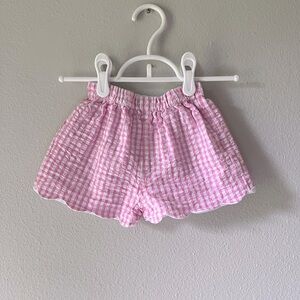 Little English Scalloped Hem Shorts - 4T